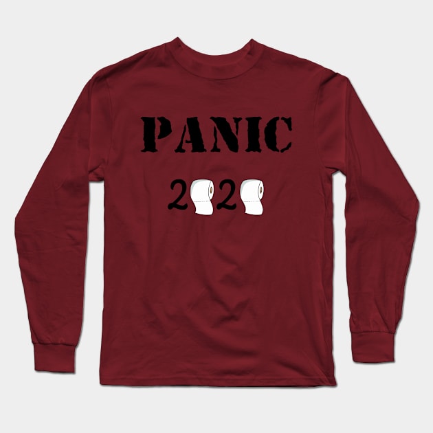 panic 2020 Long Sleeve T-Shirt by zakchman